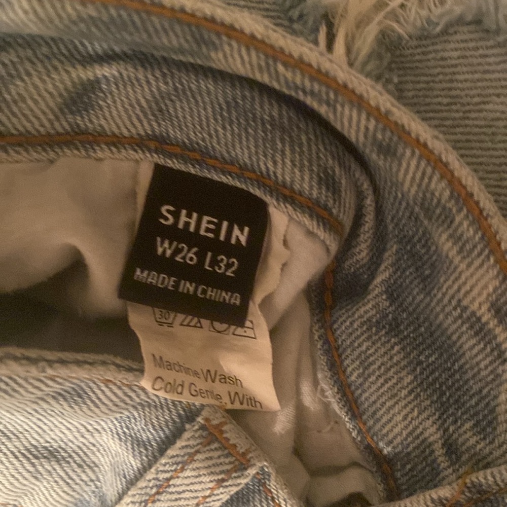 Shein Ripped Jeans Size 26 - Picture 4 of 6